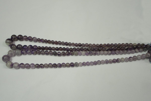 CRO755 15.5 inches 6mm – 14mm round amethyst beads wholesale