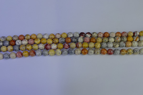CRO861 15.5 inches 6mm round sky eye stone beads wholesale