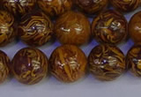 CRO884 15.5 inches 12mm round elephant blood stone beads