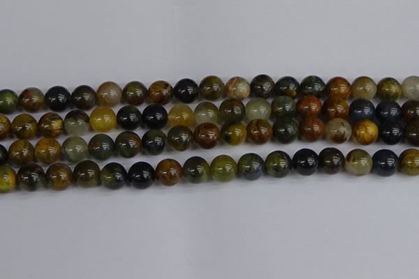 CRO904 15.5 inches 12mm round golden pietersite beads wholesale