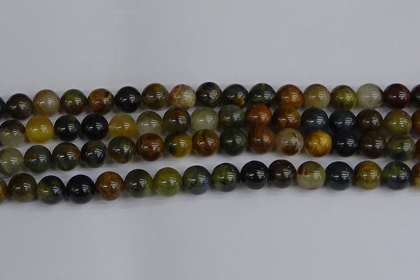 CRO905 15.5 inches 14mm round golden pietersite beads wholesale