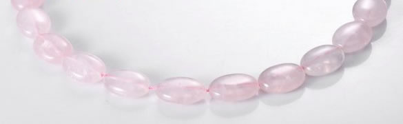CRQ02 A grade 13*18mm oval natural rose quartz beads Wholesale