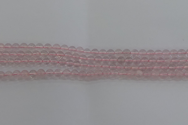 CRQ121 15.5 inches 6mm round natural rose quartz beads wholesale