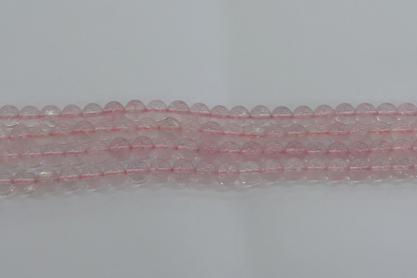 CRQ122 15.5 inches 8mm round natural rose quartz beads wholesale