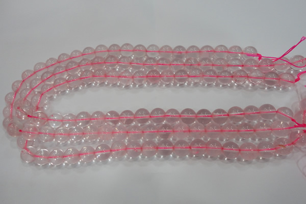 CRQ310 15.5 inches 10mm round natural rose quartz beads