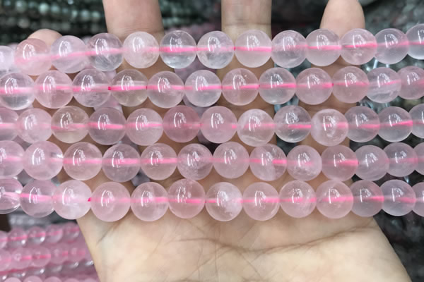 CRQ418 15.5 inches 10mm round rose quartz beads wholesale
