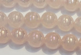 CRQ503 15.5 inches 10mm round AB-color rose quartz beads
