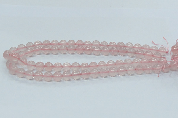 CRQ52 15.5 inches 10mm round natural rose quartz beads wholesale