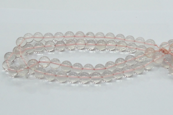 CRQ54 15.5 inches 14mm round natural rose quartz beads wholesale