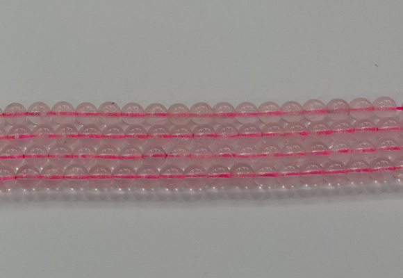 CRQ850 15.5 inches 6mm round natural rose quartz gemstone beads