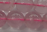 CRQ853 15.5 inches 12mm round natural rose quartz gemstone beads