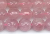 CRQ905 15 inches 6mm round Madagascar rose quartz beads