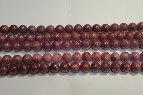 CRZ1006 15.5 inches 7mm - 7.5mm round A+ grade natural ruby beads