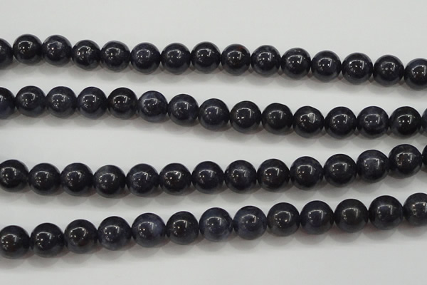 CRZ824 15.5 inches 10mm round natural sapphire gemstone beads