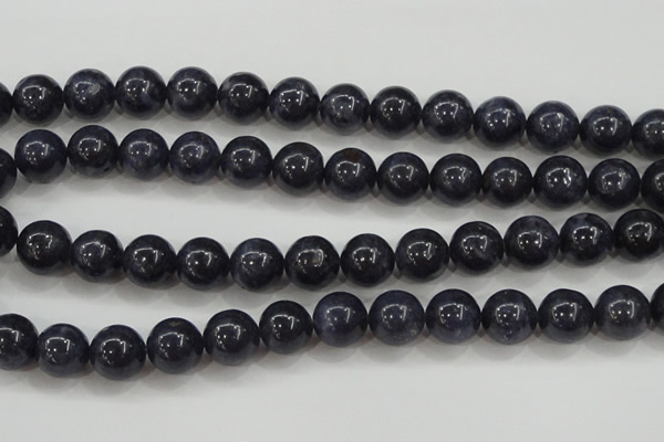 CRZ825 15.5 inches 12mm round natural sapphire gemstone beads