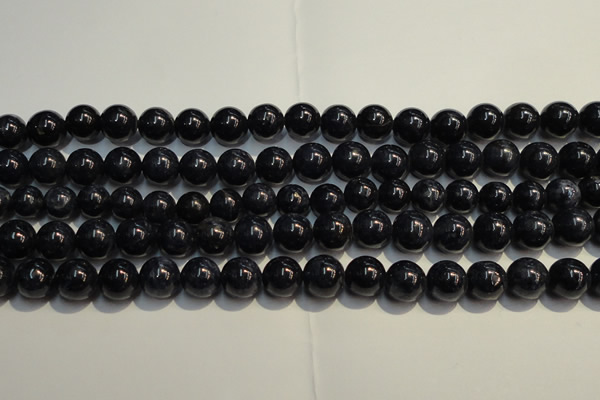 CRZ955 15.5 inches 8mm - 8.5mm round A grade natural sapphire beads