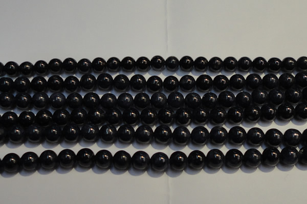 CRZ957 15.5 inches 6mm - 6.5mm round A+ grade natural sapphire beads