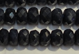 CRZ977 15.5 inches 5*7mm faceted rondelle A grade sapphire beads