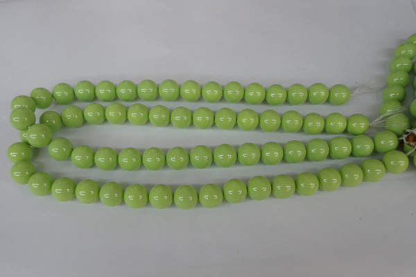 CSB101 15.5 inches 12mm round shell pearl beads wholesale