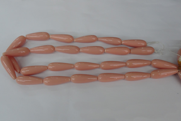 CSB118 15.5 inches 10*30mm teardrop shell pearl beads wholesale