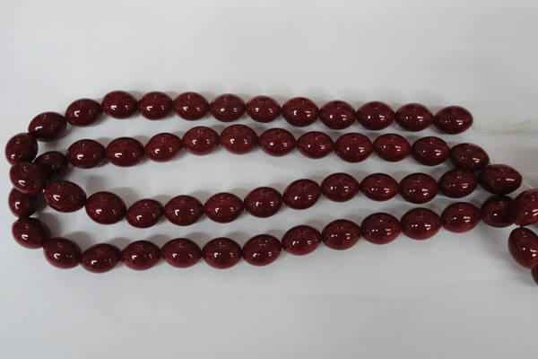 CSB122 15.5 inches 12*15mm rice shell pearl beads wholesale