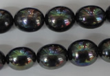 CSB124 15.5 inches 12*15mm rice shell pearl beads wholesale
