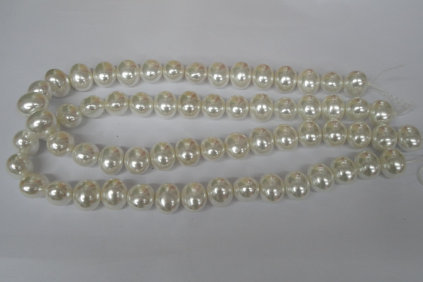CSB135 15.5 inches 12*15mm – 13*16mm oval shell pearl beads