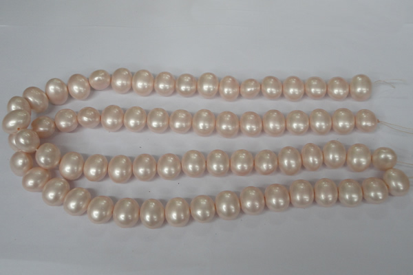 CSB137 15.5 inches 12*15mm – 13*16mm oval shell pearl beads