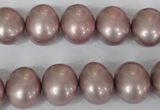 CSB138 15.5 inches 12*15mm – 13*16mm oval shell pearl beads