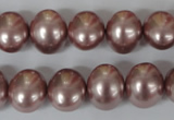 CSB139 15.5 inches 12*15mm – 13*16mm oval shell pearl beads