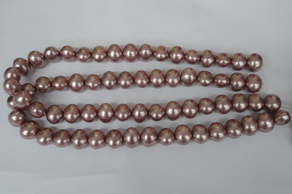 CSB139 15.5 inches 12*15mm – 13*16mm oval shell pearl beads