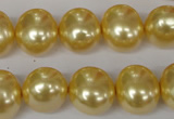 CSB143 15.5 inches 12*15mm – 13*16mm oval shell pearl beads