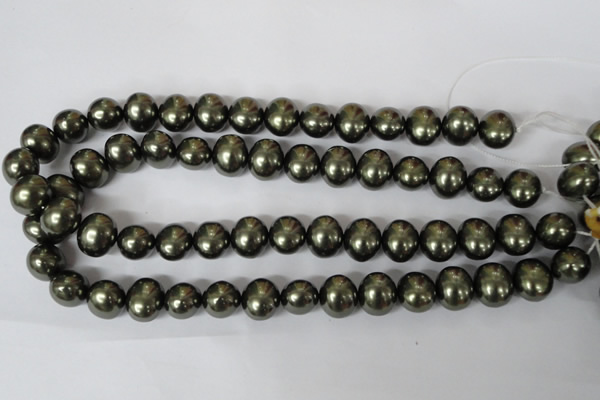 CSB146 15.5 inches 12*15mm – 13*16mm oval shell pearl beads