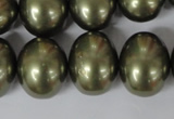 CSB167 15.5 inches 15*18mm – 16*19mm oval shell pearl beads