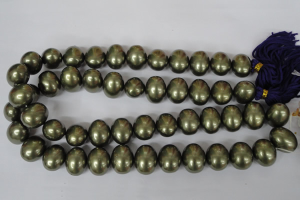 CSB167 15.5 inches 15*18mm – 16*19mm oval shell pearl beads