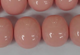CSB168 15.5 inches 17*19mm – 18*20mm oval shell pearl beads