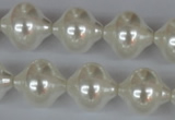 CSB175 15.5 inches 16*17mm lantern shape shell pearl beads