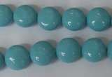 CSB183 15.5 inches 12mm flat round shell pearl beads wholesale