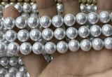 CSB2112 15.5 inches 12mm ball shell pearl beads wholesale