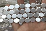 CSB2133 15.5 inches 10*12mm oval shell pearl beads wholesale