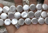 CSB2140 15.5 inches 18mm coin shell pearl beads wholesale