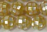 CSB4003 15.5 inches 8mm ball abalone shell beads wholesale