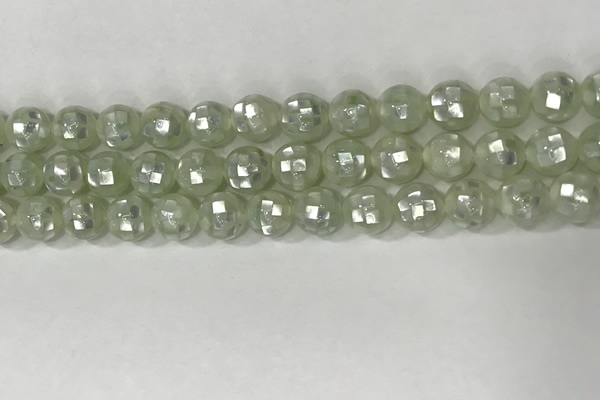 CSB4004 15.5 inches 8mm ball abalone shell beads wholesale