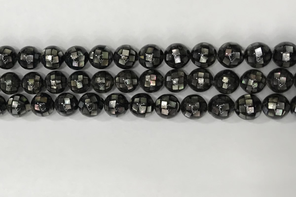 CSB4008 15.5 inches 8mm ball abalone shell beads wholesale