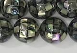 CSB4015 15.5 inches 10mm ball abalone shell beads wholesale