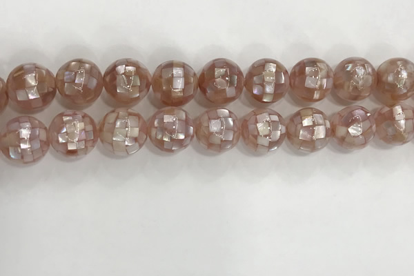 CSB4041 15.5 inches 16mm ball abalone shell beads wholesale