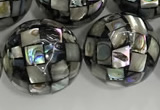 CSB4051 15.5 inches 18mm ball abalone shell beads wholesale