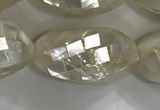 CSB4070 15.5 inches 14*26mm twisted rice abalone shell beads wholesale