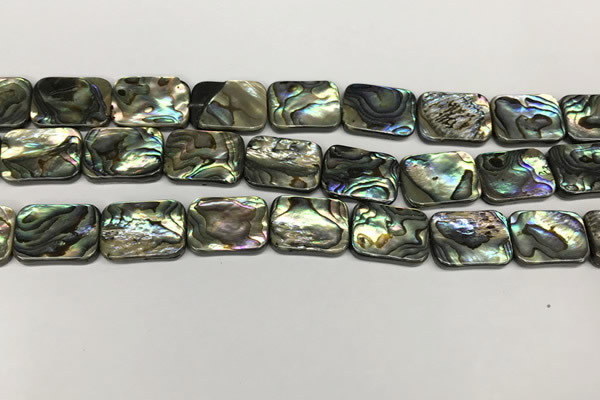 CSB4155 15.5 inches 13*18mm rectangle abalone shell beads wholesale