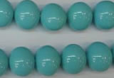CSB812 15.5 inches 13*15mm oval shell pearl beads wholesale